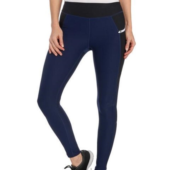 X by Gottex Paneled Tummy Control Leggings Blk XS - Picture 1 of 6